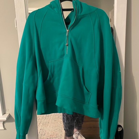 lululemon athletica Tops - Scuba Oversized Half-zip Hoodie